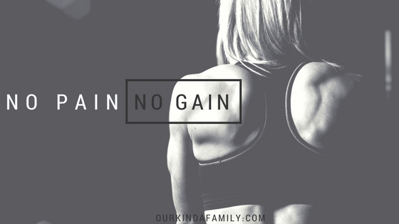 no pain no gain challenges growth james 1
